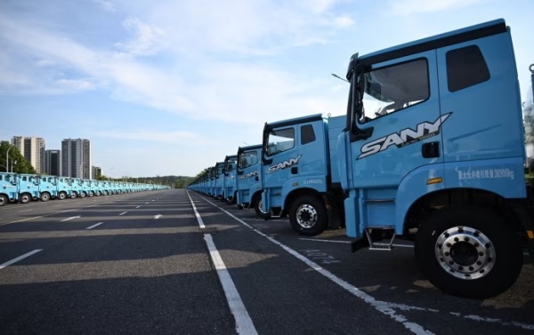Электрогрузовики Sany — новейшая разработка Китая для выхода на мировой автомобильный рынок